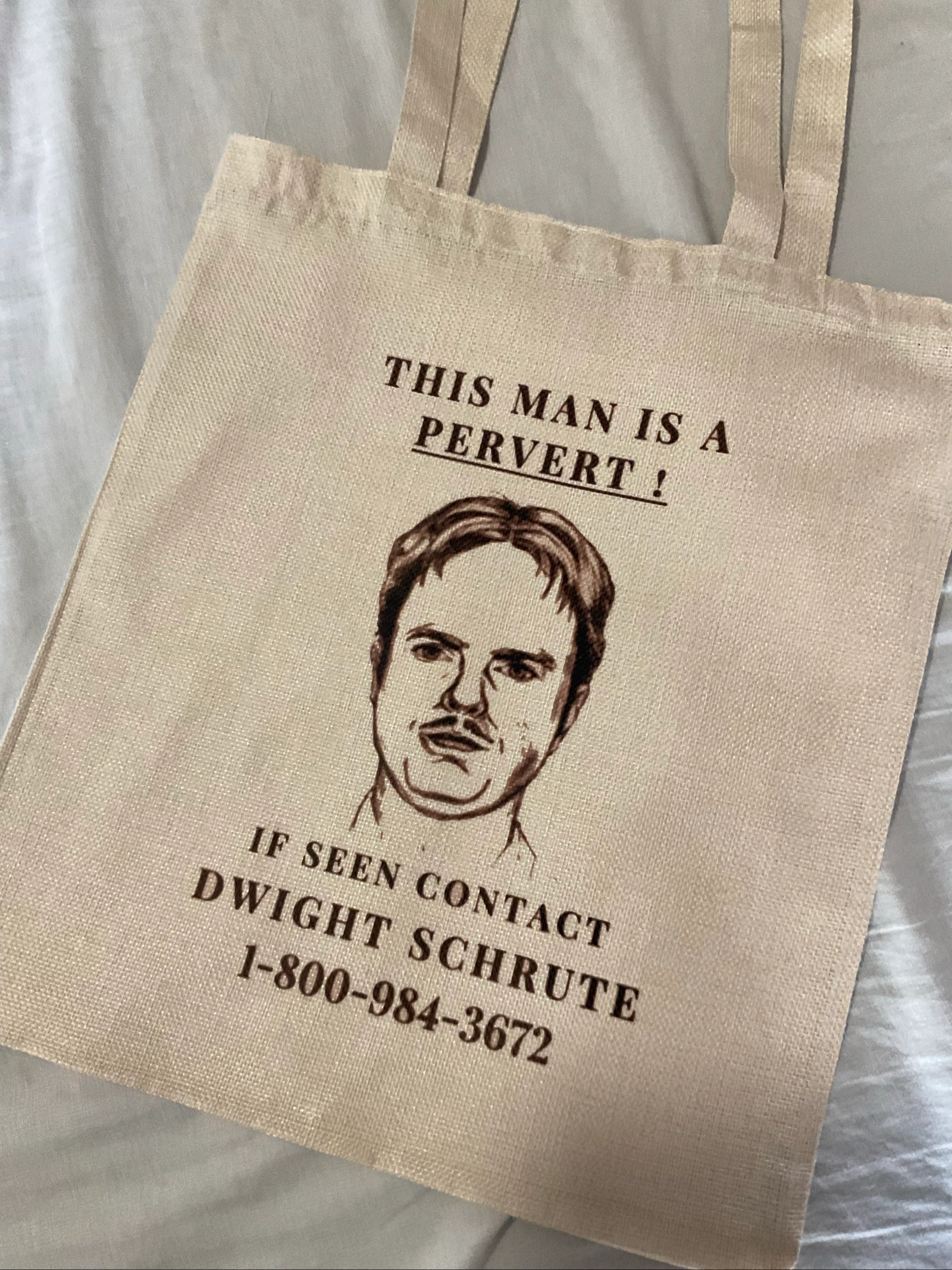 Tote bag Dwight Schrute , The office – photo 18